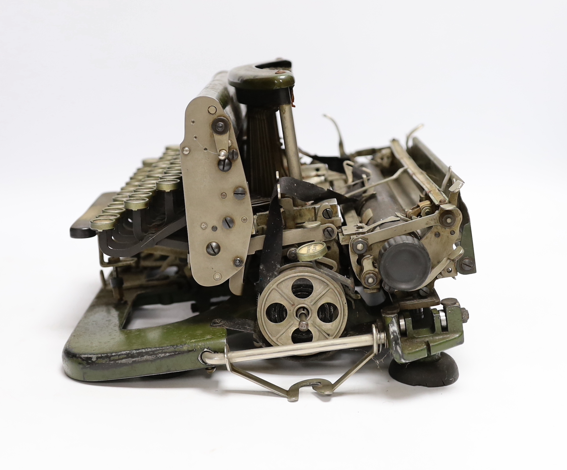 An Imperial model D typewriter (a.f.)